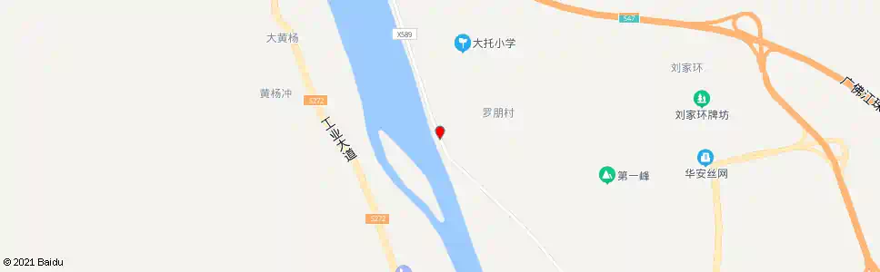 珠海大托南_公交站地图_珠海公交_妙搜公交查询2025