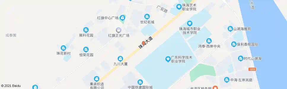 珠海南翔路口_公交站地图_珠海公交_妙搜公交查询2025