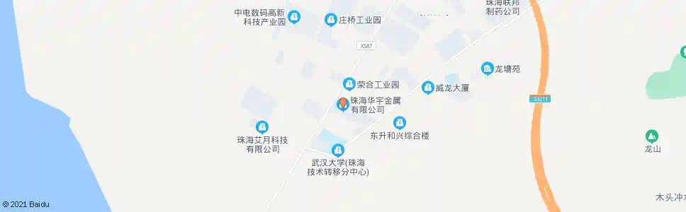 珠海华宇金属_公交站地图_珠海公交_妙搜公交查询2025