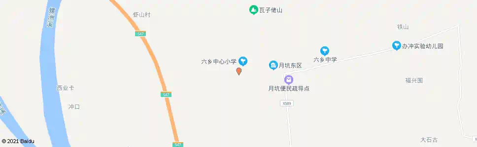 珠海六乡中心小学_公交站地图_珠海公交_妙搜公交查询2025