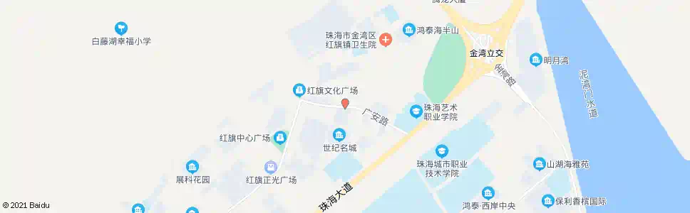 珠海中珠花园_公交站地图_珠海公交_妙搜公交查询2025