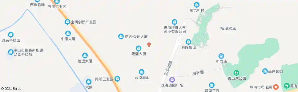 珠海福溪_公交站地图_珠海公交_妙搜公交查询2025