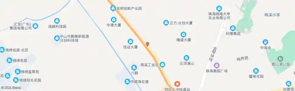 珠海沥溪南_公交站地图_珠海公交_妙搜公交查询2025