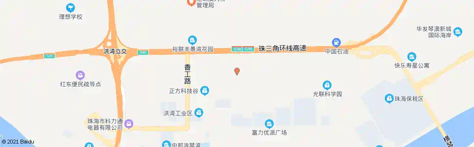 珠海中富_公交站地图_珠海公交_妙搜公交查询2025