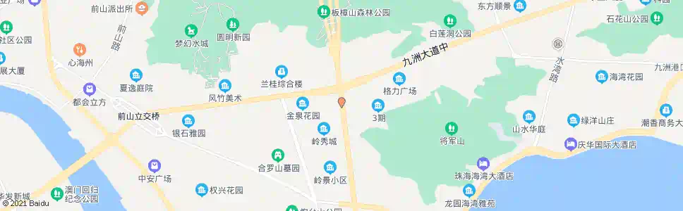 珠海北岭_公交站地图_珠海公交_妙搜公交查询2025