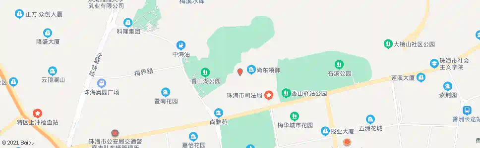 珠海山场路中_公交站地图_珠海公交_妙搜公交查询2025