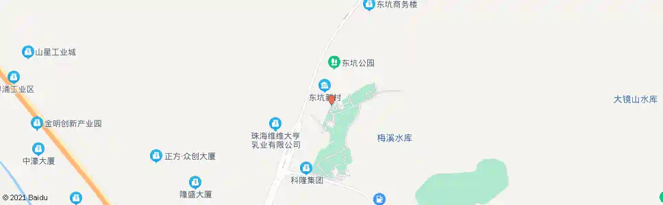 珠海东坑新村_公交站地图_珠海公交_妙搜公交查询2025