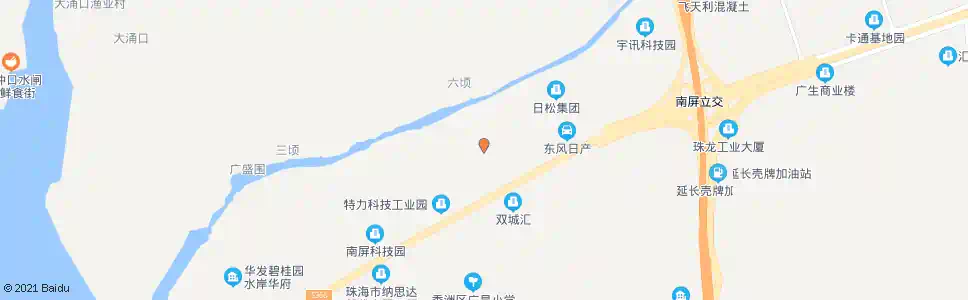 珠海进成公司_公交站地图_珠海公交_妙搜公交查询2025