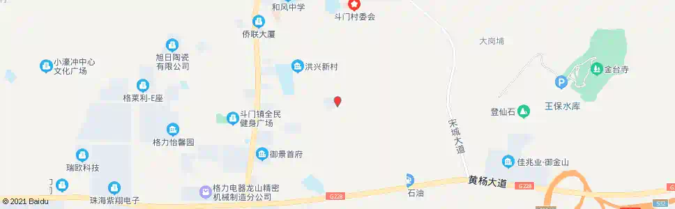 珠海金星花园_公交站地图_珠海公交_妙搜公交查询2025