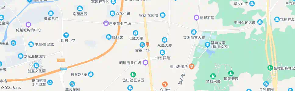 珠海广发中_公交站地图_珠海公交_妙搜公交查询2025