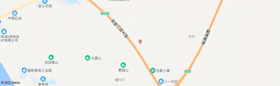 珠海八一一连_公交站地图_珠海公交_妙搜公交查询2025