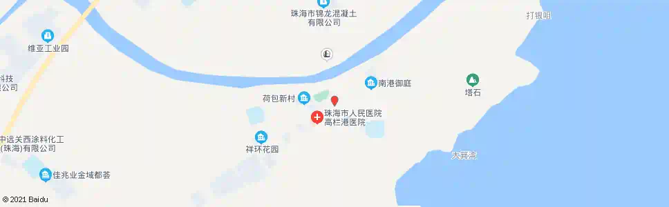 珠海南水_公交站地图_珠海公交_妙搜公交查询2025