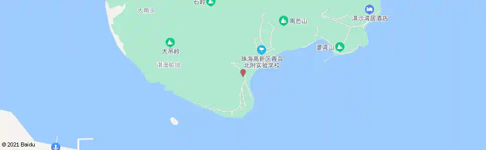 珠海金鸡湾_公交站地图_珠海公交_妙搜公交查询2025
