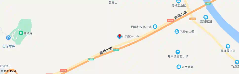 珠海斗门一中(黄杨大道)_公交站地图_珠海公交_妙搜公交查询2025