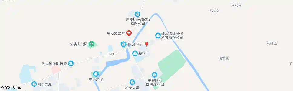 珠海汉格锂电公司_公交站地图_珠海公交_妙搜公交查询2025