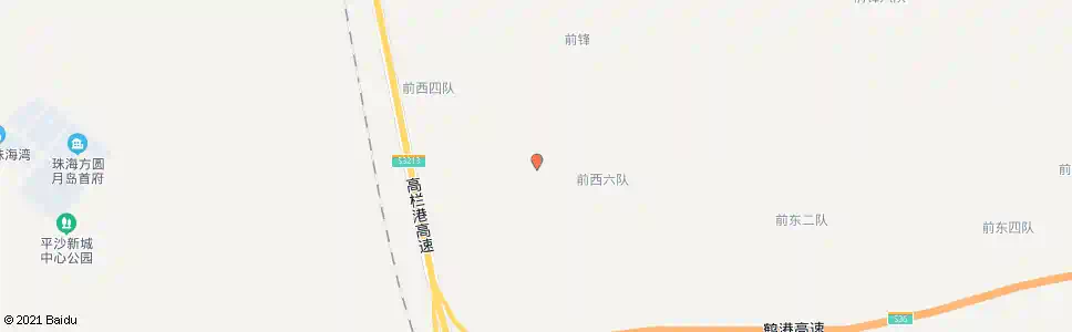 珠海前西五队_公交站地图_珠海公交_妙搜公交查询2025
