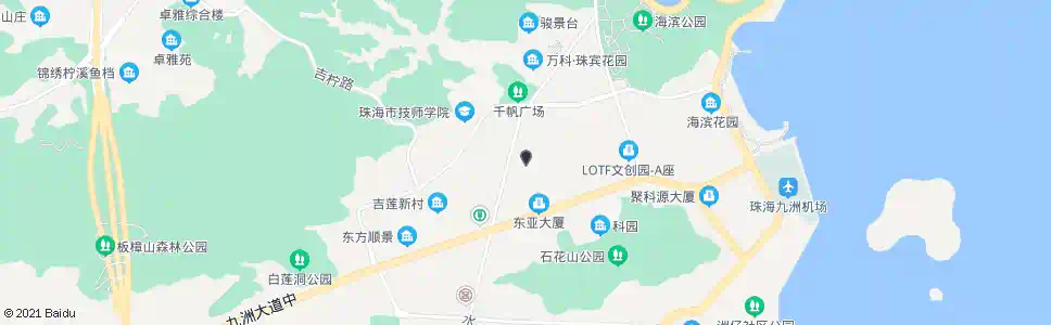 珠海园林西_公交站地图_珠海公交_妙搜公交查询2025