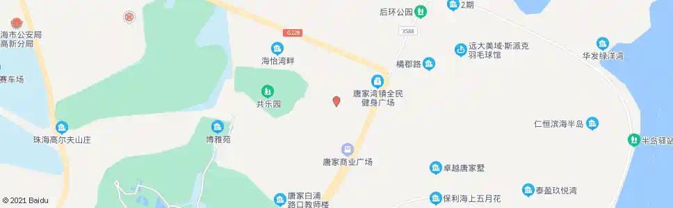 珠海花果山_公交站地图_珠海公交_妙搜公交查询2025