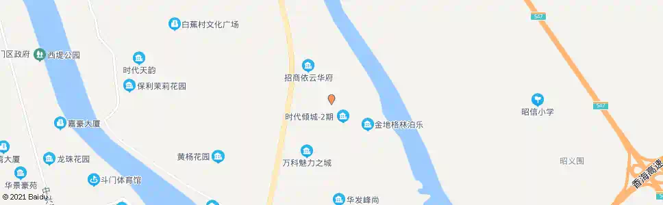 珠海虹桥四路_公交站地图_珠海公交_妙搜公交查询2025