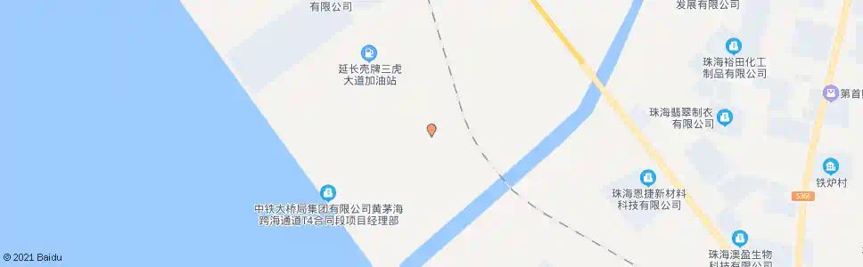 珠海海工大桥北_公交站地图_珠海公交_妙搜公交查询2025