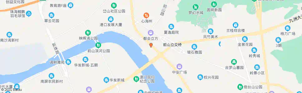 珠海前山_公交站地图_珠海公交_妙搜公交查询2025