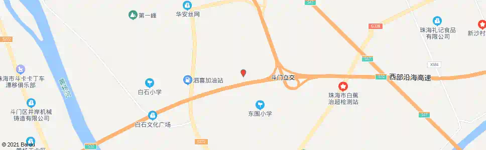 珠海东围北_公交站地图_珠海公交_妙搜公交查询2025