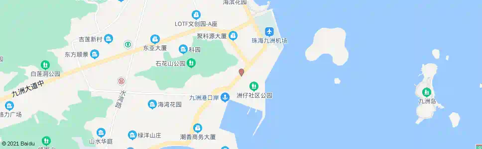 珠海石花东_公交站地图_珠海公交_妙搜公交查询2025