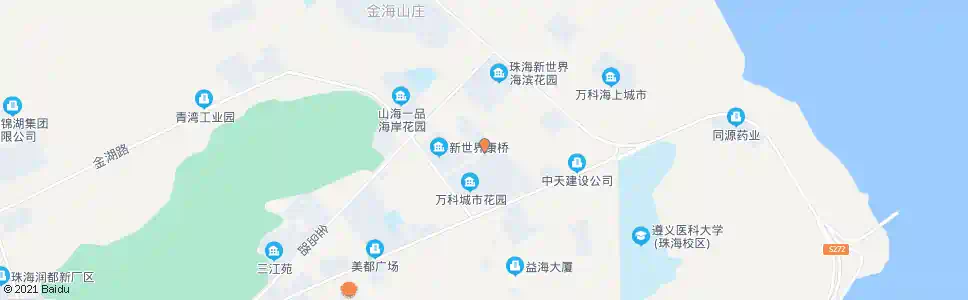 珠海华阳路中_公交站地图_珠海公交_妙搜公交查询2025