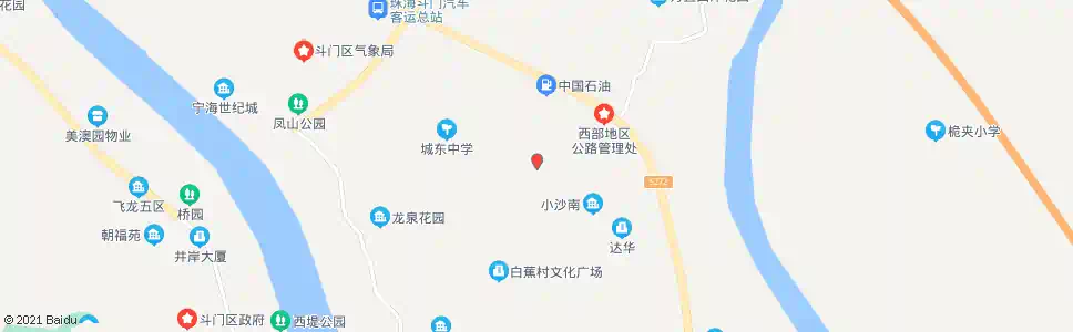 珠海黄家_公交站地图_珠海公交_妙搜公交查询2025