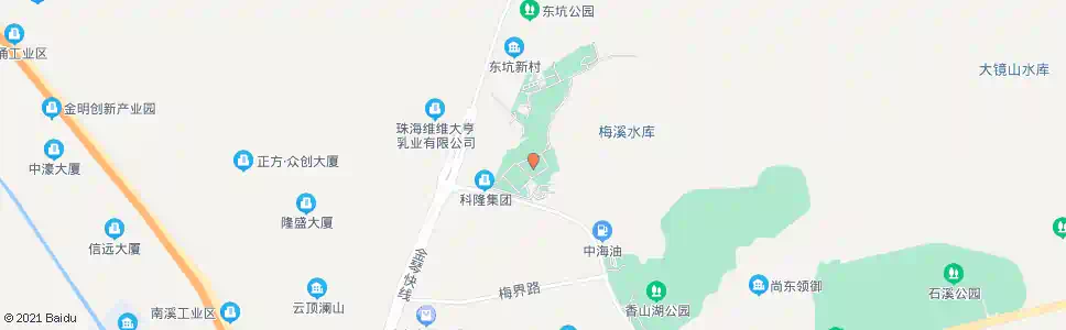 珠海农科所_公交站地图_珠海公交_妙搜公交查询2025
