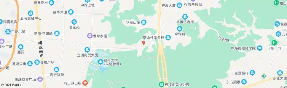 珠海武警支队_公交站地图_珠海公交_妙搜公交查询2025
