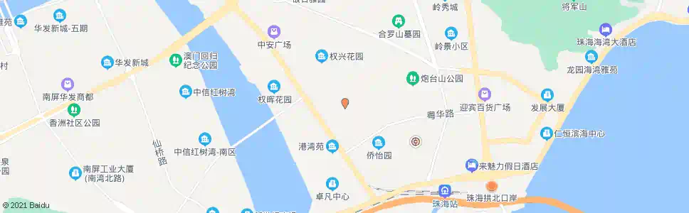 珠海夏湾路中_公交站地图_珠海公交_妙搜公交查询2025