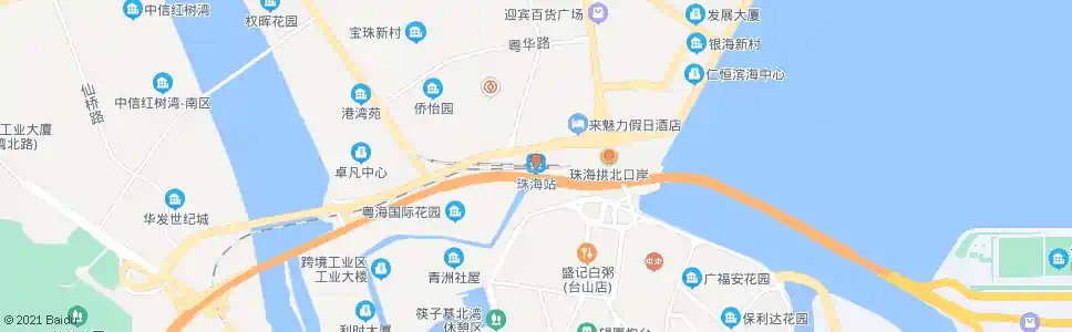 珠海三冲_公交站地图_珠海公交_妙搜公交查询2025