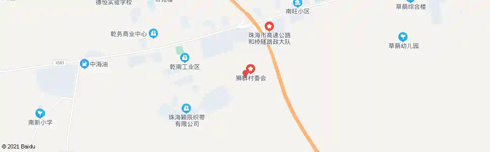 珠海狮群_公交站地图_珠海公交_妙搜公交查询2025