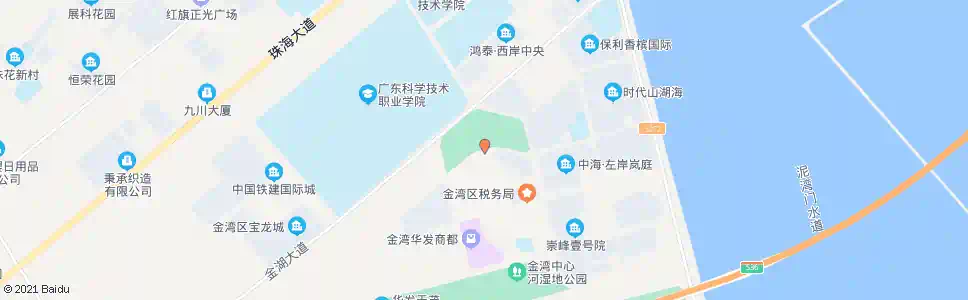 珠海金山大道_公交站地图_珠海公交_妙搜公交查询2025