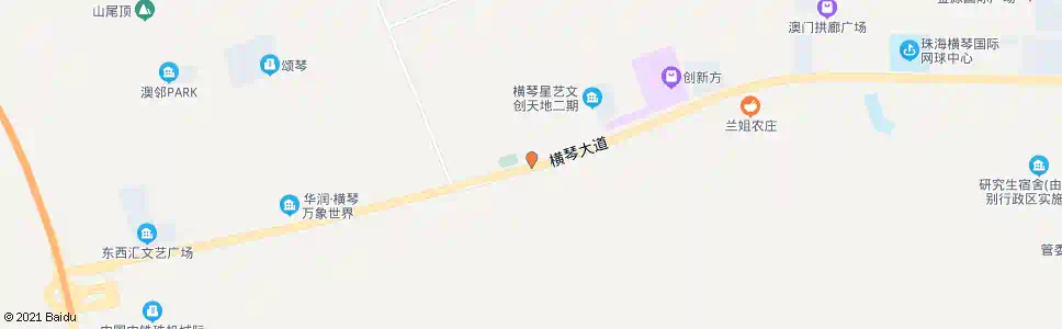 珠海横琴大道中_公交站地图_珠海公交_妙搜公交查询2025