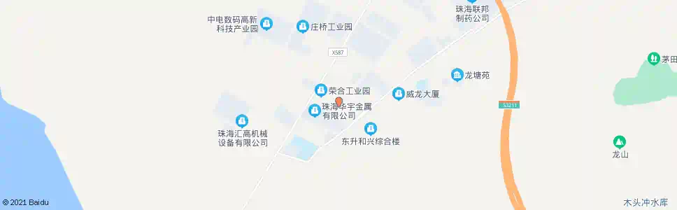 珠海星汉路西_公交站地图_珠海公交_妙搜公交查询2025