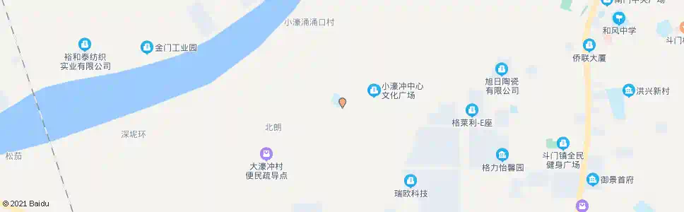 珠海小濠冲西_公交站地图_珠海公交_妙搜公交查询2025