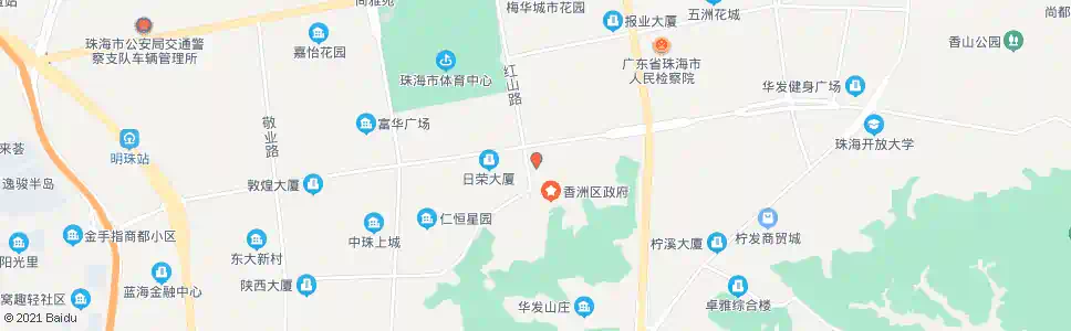 珠海锦绣阳光花园十期_公交站地图_珠海公交_妙搜公交查询2025