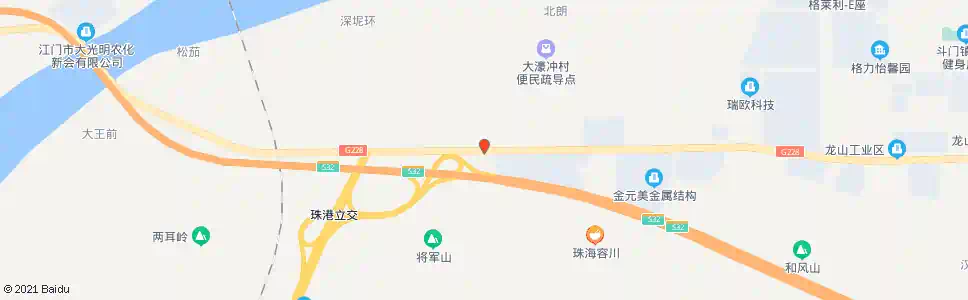珠海大冲村口_公交站地图_珠海公交_妙搜公交查询2025