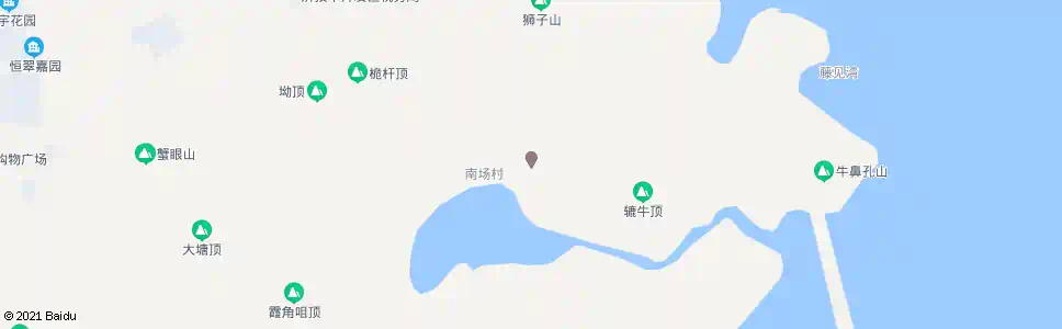 珠海南山村_公交站地图_珠海公交_妙搜公交查询2025