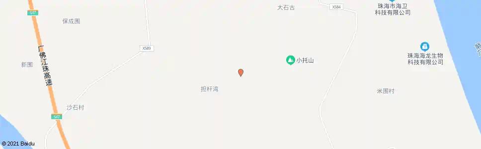 珠海小托村中_公交站地图_珠海公交_妙搜公交查询2025