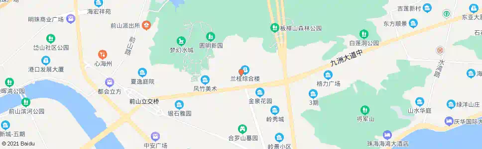 珠海兰埔东_公交站地图_珠海公交_妙搜公交查询2025