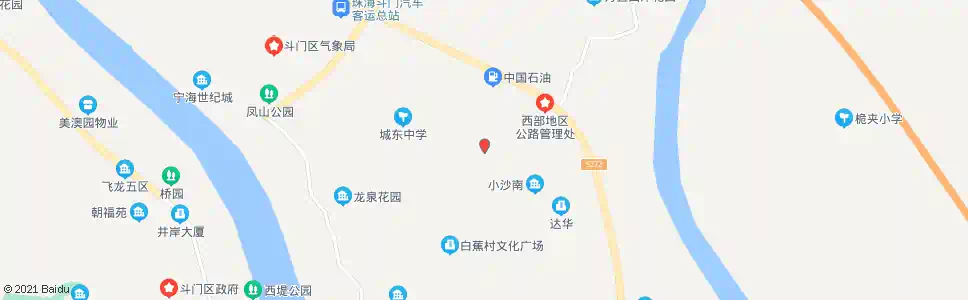 珠海黄家村_公交站地图_珠海公交_妙搜公交查询2025
