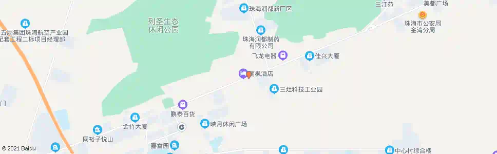 珠海日东涂料_公交站地图_珠海公交_妙搜公交查询2025