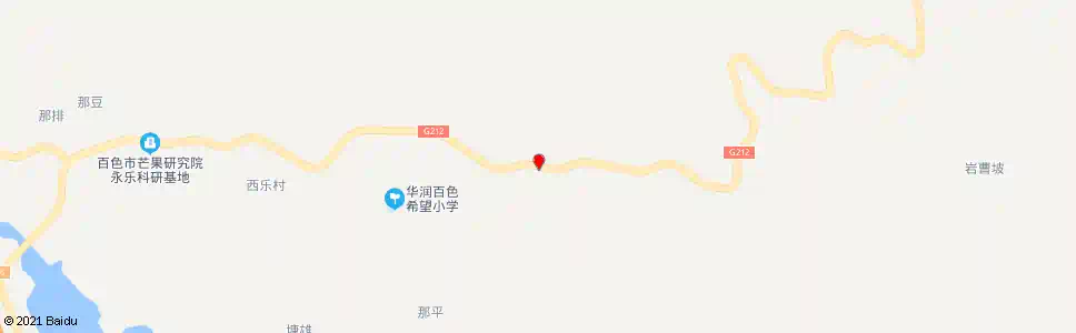 百色坡立村路口_公交站地图_百色公交_妙搜公交查询2025