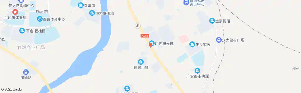 百色糖厂路口(南)_公交站地图_百色公交_妙搜公交查询2025