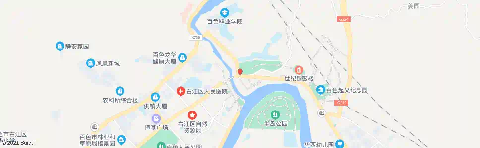 百色纪念碑_公交站地图_百色公交_妙搜公交查询2025