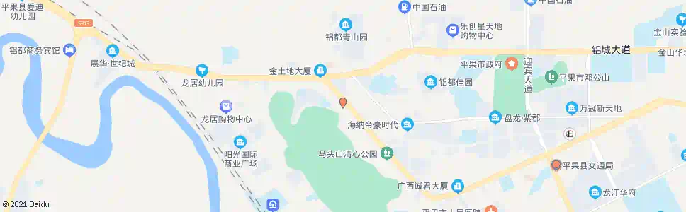 百色桃源宾馆_公交站地图_百色公交_妙搜公交查询2025