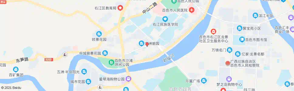 百色东合市场_公交站地图_百色公交_妙搜公交查询2025